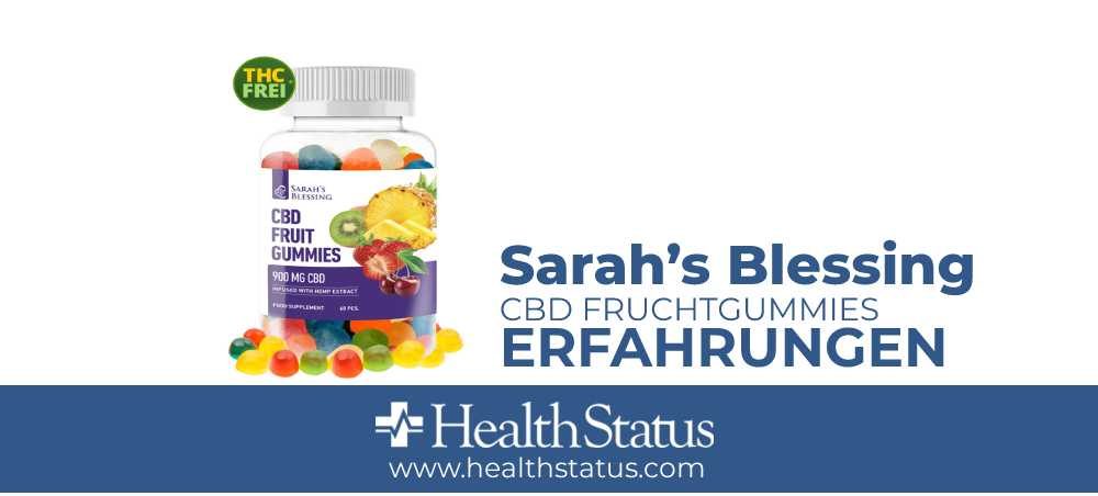 Sarah's Blessing CBD Fruchtgummis Erfahrungen & Bewertung