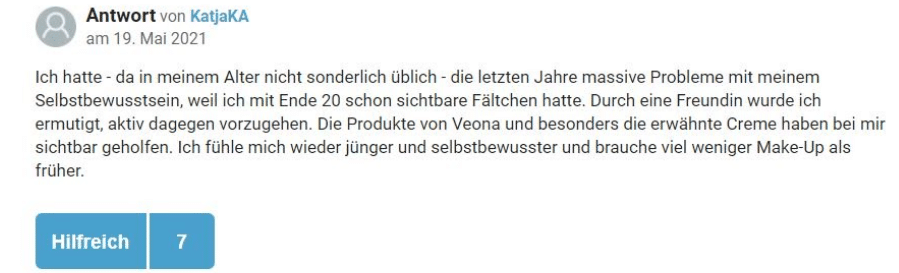 Veona Erfahrungsberichte