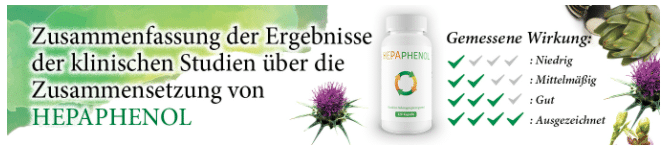 Hepaphenol Ergebnisse