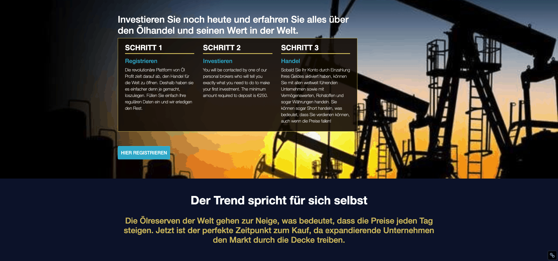 Was ist Oil Profit