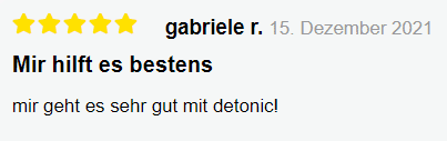 Detonic Erfahrungsberichte