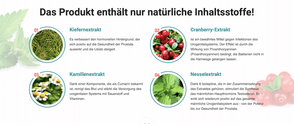 Urotrin Inhaltsstoffe