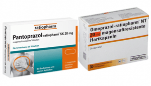 Pantoprazol oder Omeprazol