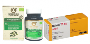 Ashwagandha Tabletten vs Anafranil