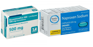 Novaminsulfon oder Naproxen