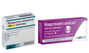 Allopurinol vs Naproxen