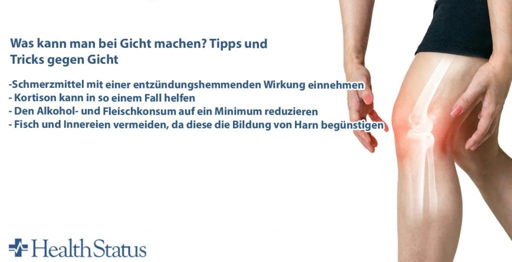 Tipps und Tricks gegen Gicht