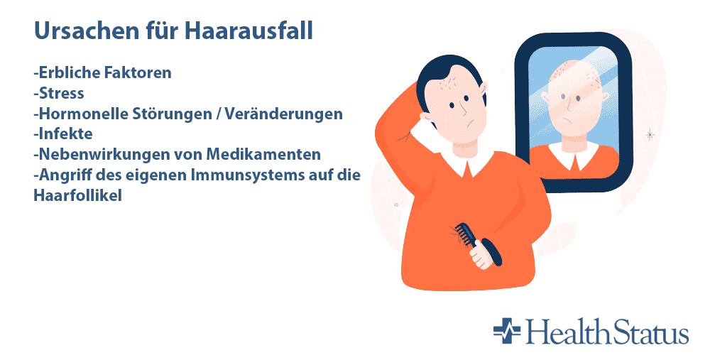 Ursachen für Haarausfall