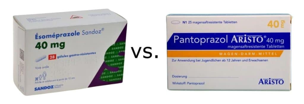esomeprazol vs pantoprazol