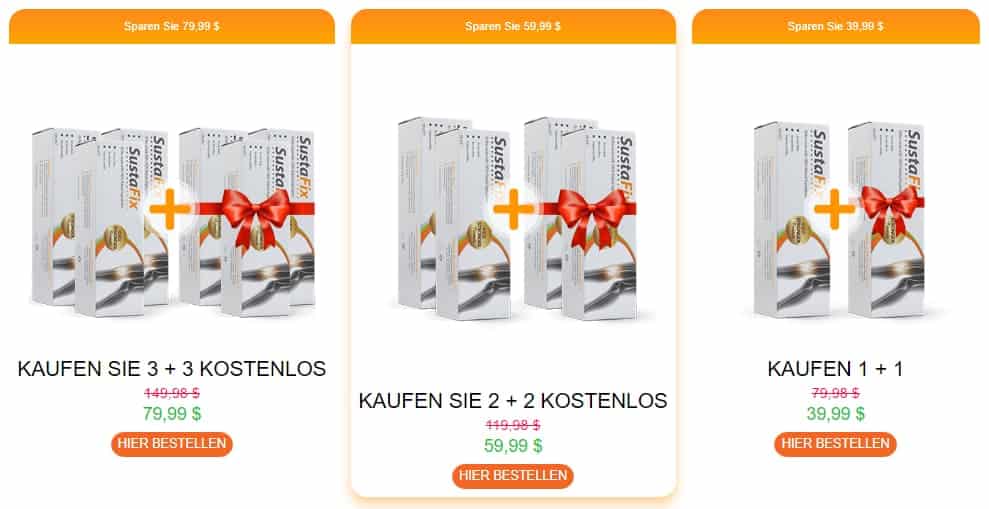 Wo und wie kann man Sustafix seriös kaufen? 