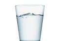 A glass of water
