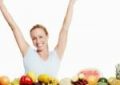 Woman enjoying healthy fruits