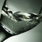 A glass of water