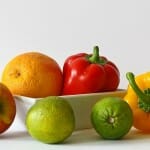 Healthy fruits and vegetables