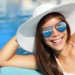 Girl wearing Sunglasses