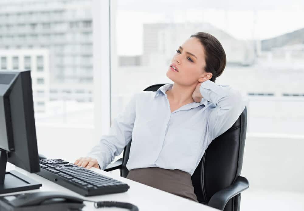 NECK PAIN AND OFFICE WORKERS An Exercise Program for the Workplace