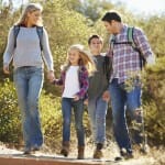 Family on Hiking