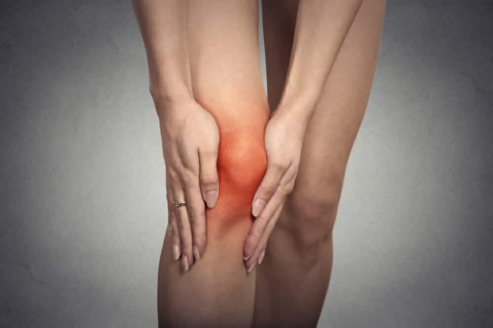 misaligned knee joint