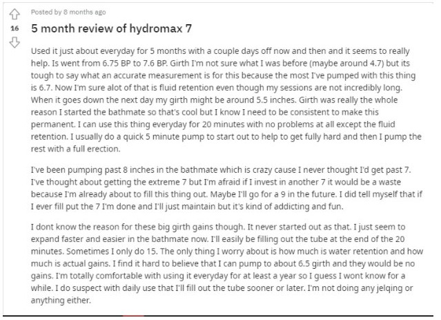 Bathmate Hydromax 7 Review 2