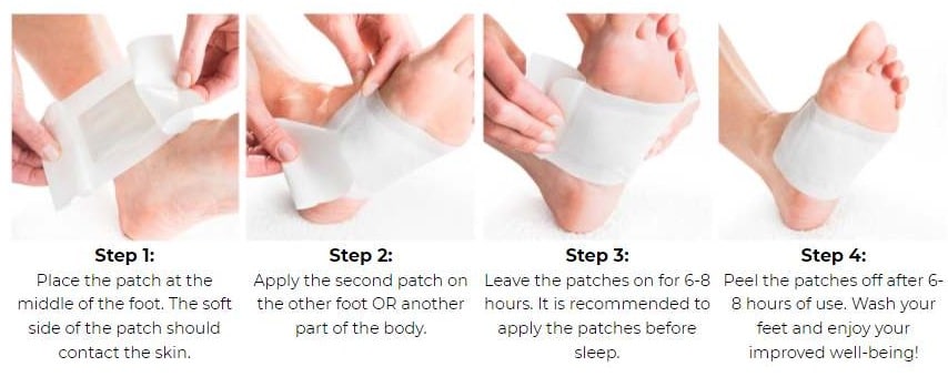 How to use Nuubu Detox Patches