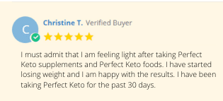 Perfect Keto positive reviews