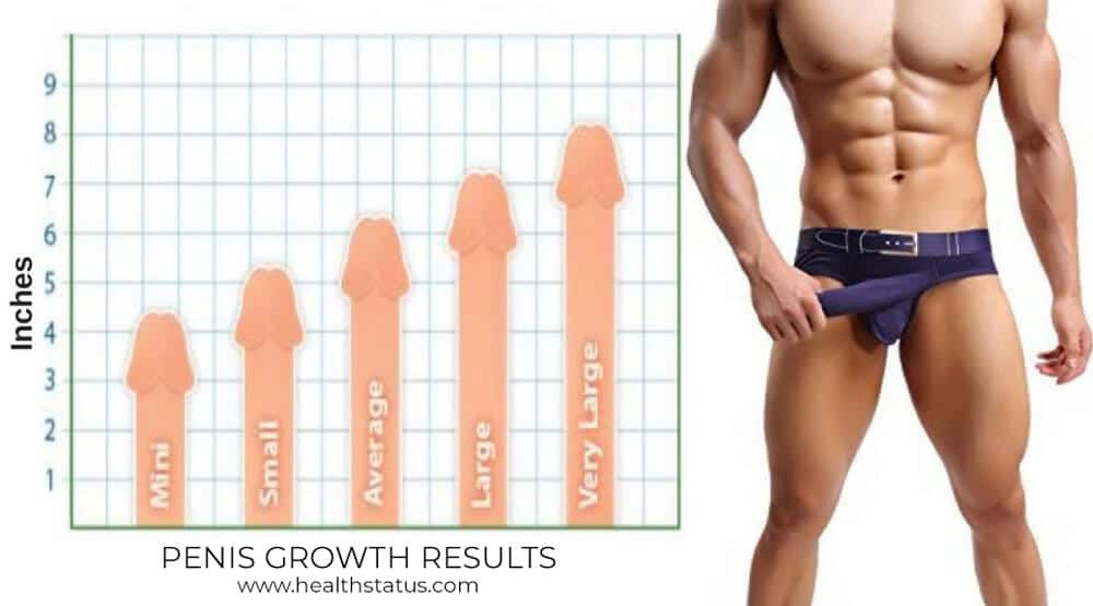 Penis growth results