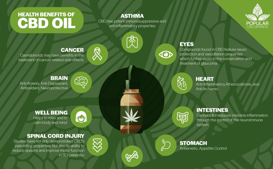 CBD-Výhody