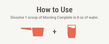 How do you use and dose Morning Complete