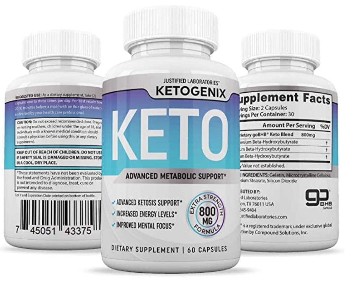 Ingredients of Keto Genix Pills