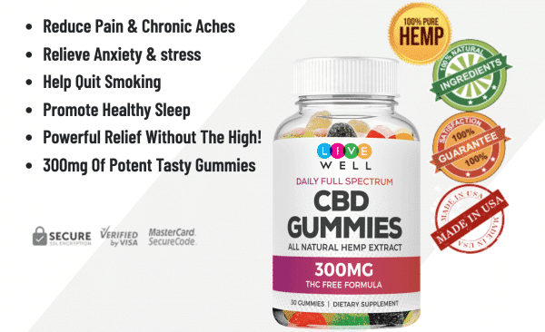 Livewell CBD Gummies Reviews 2022: Real CBD Relief or Scam?