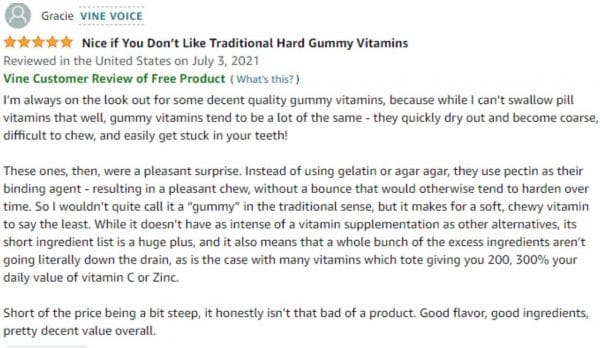 Review about aSquared Nutrition Elderberry Gummies