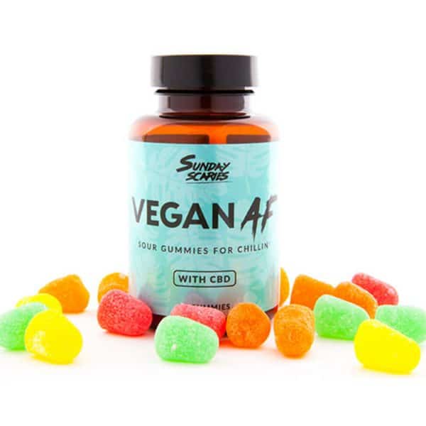 Sunday Scaries Vegan AF CBD Gummies