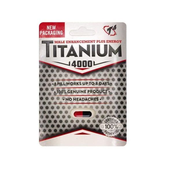 Titanium 4000 Male Enhancement Pill