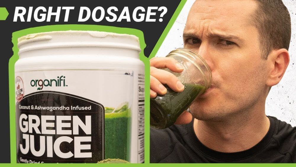green juice dosage