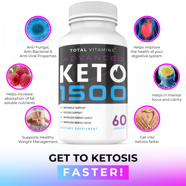 Pros of Keto Advanced 1500