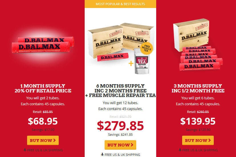 D-Bal Max price comparison & deals for sale: