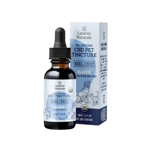 Aceite de CBD para perros de Lazarus Naturals