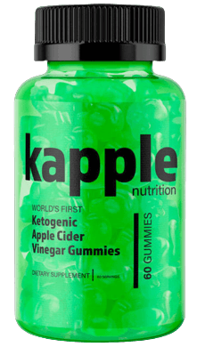 Kapple Nutrition Ketogenic Apple Cider Vinegar Gummies
