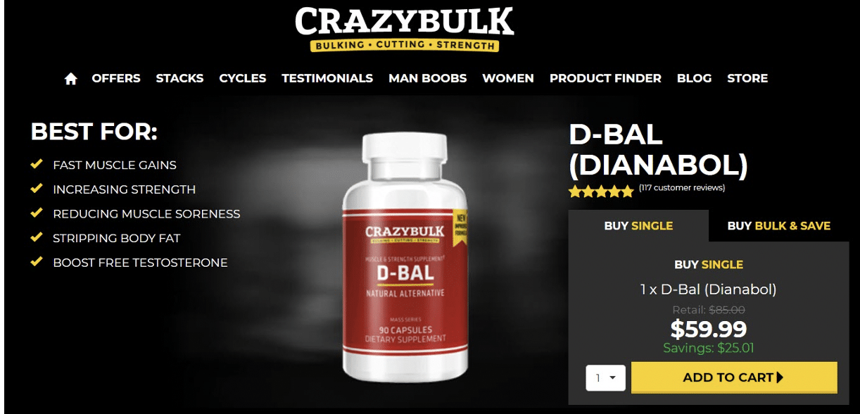 Where can you buy D-Bal? D-Bal for sale: