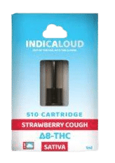 Indicaloud - Delta 8 Wózek na kaszel truskawkowy