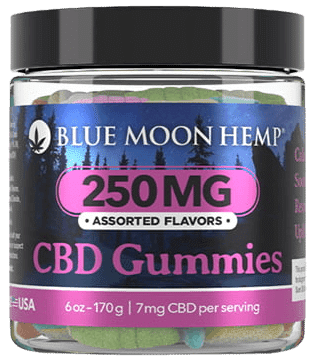 Blue Moon cânepă CBD Gummies