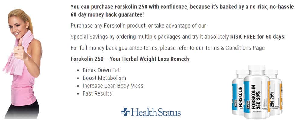 Forskolin Active pros