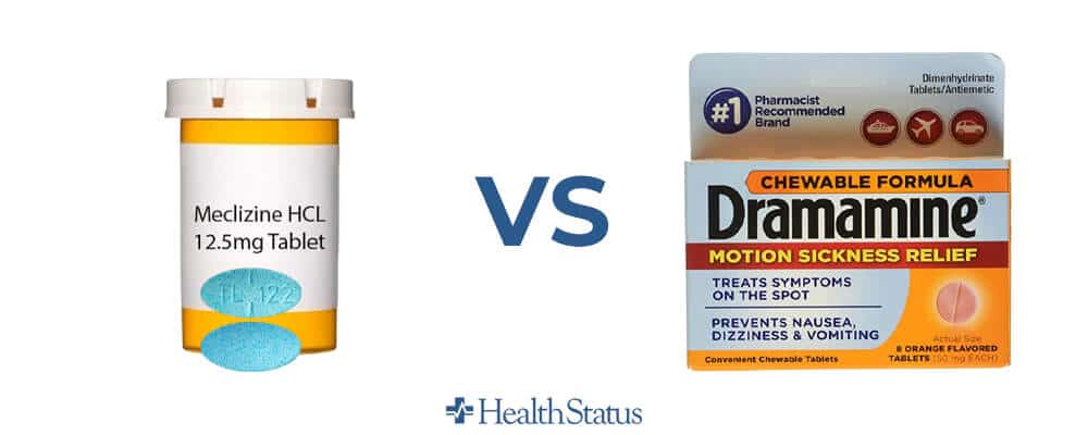 Meclizine vs Dramamine