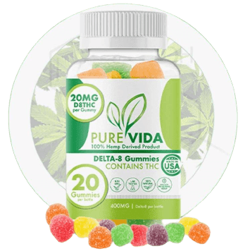 Pure Vida Delta-8 Gummies Logo