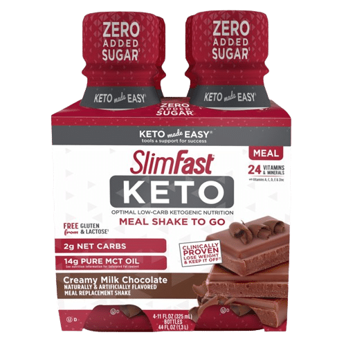 SlimFast Keto shake mixes