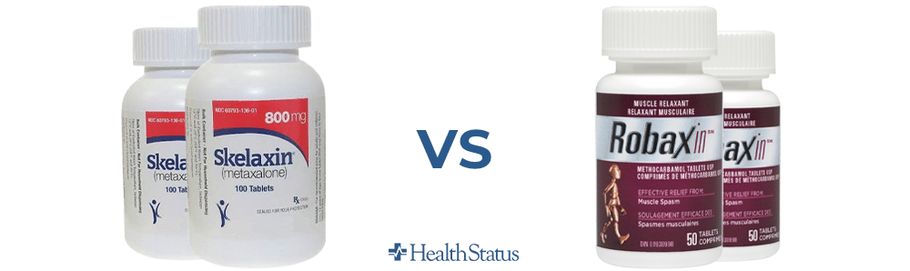 Skelaxin vs Robaxin