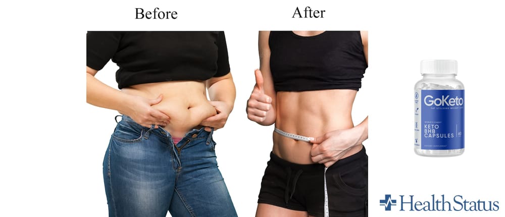 GoKeto Capsules before and after results