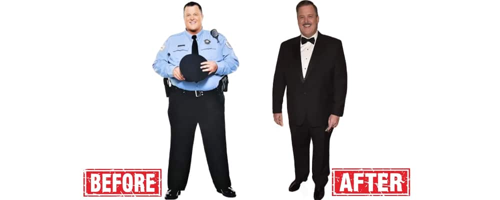 Billy Gardell before and after