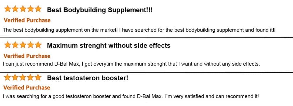 D Bal Max Reviews or Consumer Reports